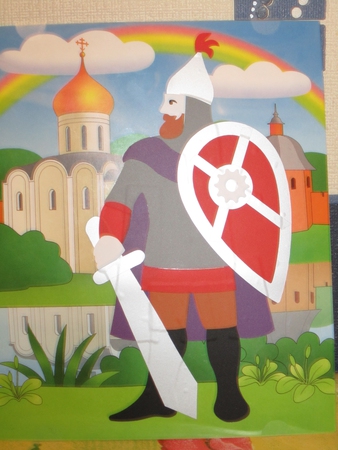Подарок папе 2011г. Аппликация.