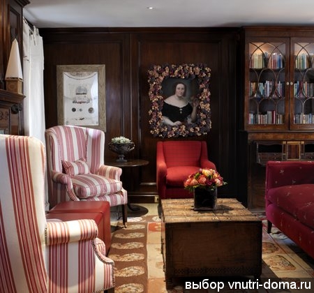Английский стиль в интерьере, отель the pelham hotel.